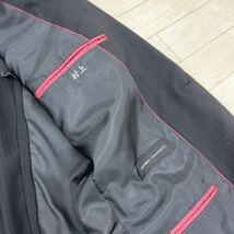1406◎ ② KANSAI YAMAMOTO カンサイ ヤマモト セットアップ スーツ テーラード ジャケット スラックス パンツ ブラック メンズAB8_画像3