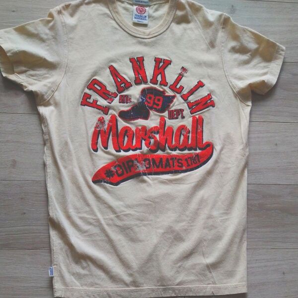 Made in ITALIY ITALIA製 ヴィンテージフランクリンマーシャル【Franklin MARSHAL】半袖Tシャツ