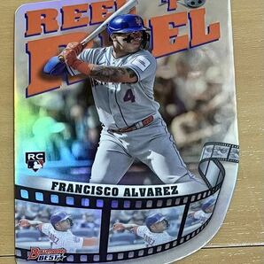 Francisco Alvarez, bowman's best 2023, reel to reel, new york mets,mlb インサートの画像1