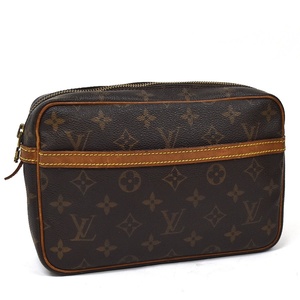 1円◇ 極美品 LOUIS VUITTON ルイヴィトン セカンドバッグ コンピエーニュ23 M51847 モノグラム キャンバス◇Cmp