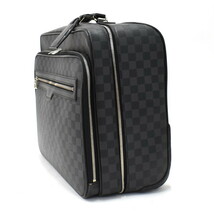 1円 ◎LOUIS VUITTON ルイヴィトン キャリーケース パイロットケース ダミエグラフィット ブラック◎K.Cirl.tI-31_画像2