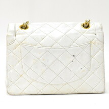 1円 ◎美品 CHANEL シャネル チェーンショルダーバッグ マトラッセ ココマーク Wフラップ Wチェーン パリ限定◎E.Dssl.oR-15_画像3