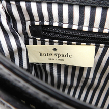 1円 ■ 極美品 ケイトスペード ショルダーバッグ レザー ブラック系 レディース 肩掛け Kate spade ■E.Bsr.tI-01_画像9