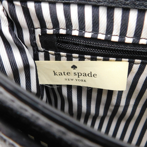 1円 ■ 極美品 ケイトスペード ショルダーバッグ レザー ブラック系 レディース 肩掛け Kate spade ■E.Bsr.tI-01の画像9