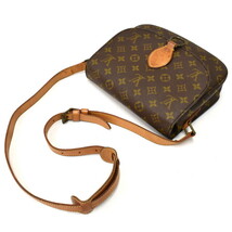 1円 ◆美品 LOUIS VUITTON ルイヴィトン ショルダーバッグ サンクルーGM モノグラム キャンバス ブラウン◆E.Csli.hP-26_画像7