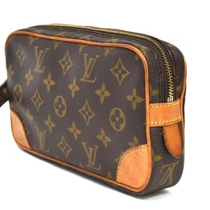 1円 ◇ 極美品 LOUIS VUITTON ルイヴィトン セカンドバッグ クラッチ マルリー・ドラゴンヌ M51827 モノグラム キャンバス◇Cmpの画像2