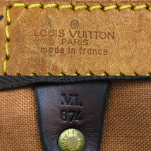 1円 ◆良品 LOUIS VUITTON ルイヴィトン ボストンバッグ キーポルバンドリエール60 M41412 モノグラム ブラウン◆E.Cms.tI-02_画像8