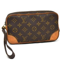 1円 ◇ 極美品 LOUIS VUITTON ルイヴィトン セカンドバッグ クラッチ マルリー・ドラゴンヌ M51827 モノグラム キャンバス◇Cmp_画像1