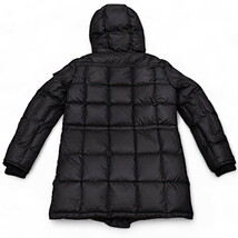 1円 ◆美品 MONCLER モンクレール ダウンコート アウター ロングジャケット アフトン サイズ2 ブラック◆E.Cmis.oR-19_画像2