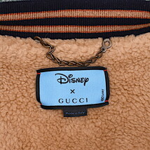 1円 ◎新品同様 GUCCI グッチ アウター ブルゾン スタジャン サイズ48 ネイビー ディズニー ヒューイ デューイ ルーイ◎E.CrpioT-19_画像7