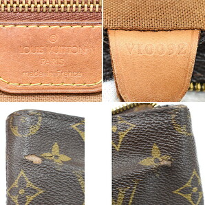 1円 ◆定価13万 良品 LOUIS VUITTON ルイヴィトン トートバッグ カバピアノ M51148 モノグラム ブラウン◆E.Csme.tI-06の画像9