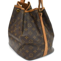 1円 ◆定価15万 美品 LOUIS VUITTON ルイヴィトン ショルダーバッグ プチノエ M42226 モノグラム ブラウン◆E.Cslo.tI-06_画像2