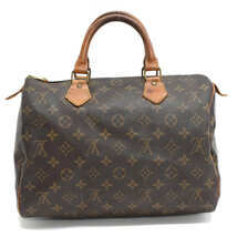 1円 ◆定価13万 美品 LOUIS VUITTON ルイヴィトン ハンドバッグ スピーディ30 M41526 モノグラム ブラウン◆E.Csom.tI-02_画像3