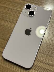 充電回数3回 Apple iPhone 13 mini 512GB SIMフリー ピンク 送料無料