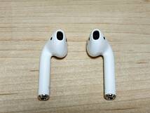 【中古】AirPods 第二世代 A2031 A1602 MV7N2J/A（左耳L側OK・右耳R側バッテリー弱）Apple アップル_画像5