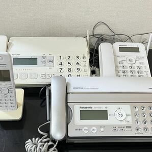 Panasonic SHARP FAX電話 子機 まとめ売りの画像1