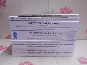 G☆5/考古学・発掘関連洋書 まとめて6冊セット/カンマーでの発掘/ファルマナでの発掘/洋書/ダブり有り