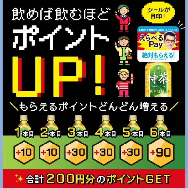 サントリー特茶キャンペーン【４２枚】