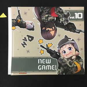 NEW GAME! 10巻 ゲーマーズ購入特典描き下ろしブックカバー　　2F