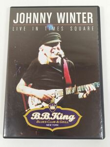 379-B1/【DVD/輸入盤】ジョニー・ウィンター Johnny Winter/LIVE IN TIMES SQUARE