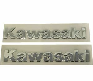 カワサキ　エンブレム　Kawasaki KAWASAKI タンクロゴ　タンク　アクセサリー　バイク　アイテム