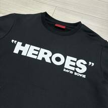 限定 美品■HUGO BOSS デヴィッド ボウイ■HEROES スウェット S 黒 ブラック Hugo Black Boss Loves Bowie Edition Heroes Sweatshirt_画像7