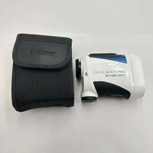 D113-CH4-70 Nikon ニコン COOLSHOT PRO ゴルフ用レーザー距離計 ゴルフ ホワイトカラー ケース付き ①