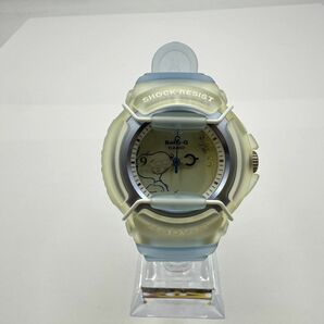 E199-I39-3363 ◎ CASIO カシオ Baby-G ベイビージー BG-20 デジタル スヌーピー文字盤 レディース 腕時計 約40ｍｍ ①の画像2