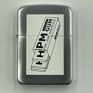 E183-SK1-655 ◎ Zippo ジッポー ローラー式オイルライター HOPE MENTHOL ホープ メンソール シルバーカラー 箱付き 火花あり ①の画像3