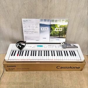 F626-U13-2539 CASIO Casio LK-526 свет навигация клавиатура электронное пианино Casio цветный 61 клавиатура белый 2022 год производства выход звука подтверждено ⑥