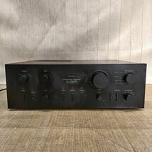 F607-U36-99 Sansui サンスイ AU-D607F プリメインアンプ ローズウッド調ボンネットブラックモデル 通電確認済み ⑥_画像2