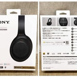 A612-U13-2462 SONY ソニー WH-1000XM4 ワイヤレスノイズキャンセルヘッドホン オーバーイヤー ブラック 音出し確認済み ⑥の画像9