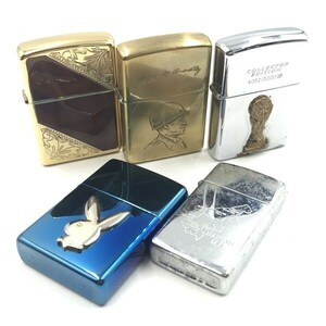 T891 まとめ ◎ Zippo ジッポ オイルライター まとめ売り 5点セット SAIPAN M.I. / COLLECTOR EDITION 4052/500Z など ※火花あり ⑧