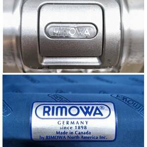 A601-U13-2278 ▲ RIMOWA リモワ スーツケース キャリーケース アルミ製 78L シルバーカラー 4輪 サイズ(約)75×48×26cm ⑥の画像9