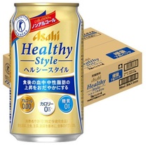 【送料込】アサヒヘルシースタイル 350ml × 24本 ノンアルコールビール カロリーゼロ 糖質ゼロ トクホ 消費期限24年12月_画像1