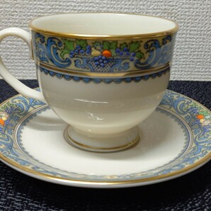 41107 美品 LENOX AUTUMN C&S レノックス オータム カップ&ソーサーの画像2