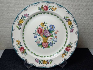 41611 Красивые товары Spode Avondale Plate Spoded Avondale Большая тарелка диаметром 1 балл около 27 см.