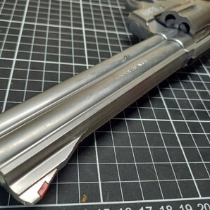 m41901 モデルガン マルシン S&W 357 マグナム シルバー ABS 樹脂製 難ありの画像6