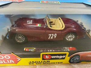 ブラーゴ　ジャガーxk120 roadstar1948 1/24