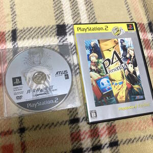 【2本セット】PS2 真・女神転生III NOCTURNE マニアクス＋ペルソナ4 [PlayStation2 the Best]　メガテン ノクターン Persona4 P4 プレステ2