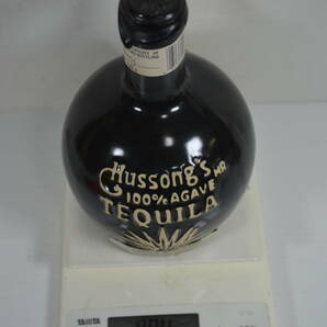 ハッサンズ アガベ テキーラ HUSSONG'S AGAVE TEQUILA メキシコ 竜舌蘭100％ 750ml 40％ 古酒 未開栓 希少の画像4
