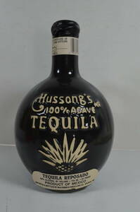 ハッサンズ アガベ テキーラ　HUSSONG'S AGAVE TEQUILA　メキシコ　竜舌蘭100％ 750ml 40％　古酒　未開栓　希少