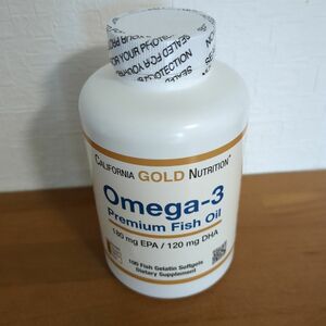 California Gold Nutrition オメガ3 プレミアムフィッシュオイル 100粒