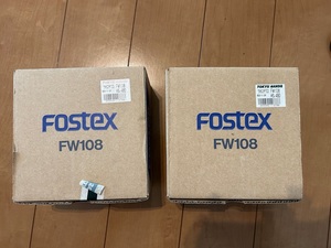 FOSTEX ウーファー　FW108　tokyu hands　ペア