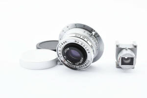 ◆珍品◆ オリンパス OLYMPUS ZUIKO C 4cm 40mm F2.8 ライカ Leica Lマウント L39 LTM 単焦点レンズ ファインダー付き #4005