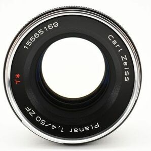 ◆極上美品◆ ツァイス ZEISS プラナー Planar 50mm F1.4 T* ZF ニコン用 Nikon Fマウント 単焦点レンズ 元箱付き #4022の画像3