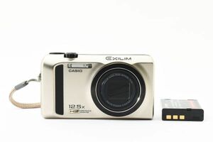 ◆極上美品◆ カシオ CASIO EX-ZR300 ゴールド コンパクト デジタルカメラ #4034