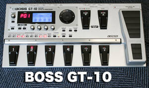 ★ BOSS GT-10 Guitar Effects Processor ／ ギター・マルチエフェクター【中古美品】