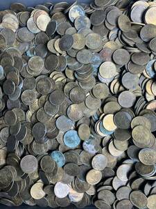 未選別 大型50銭黄銅貨 まとめ 20kg 約4444枚 古銭 硬貨 