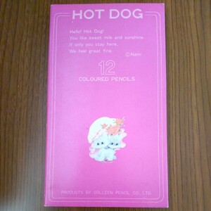 文具店在庫品☆コーリン【HOT DOG (770-HD)】色鉛筆 12色 (紙箱)☆